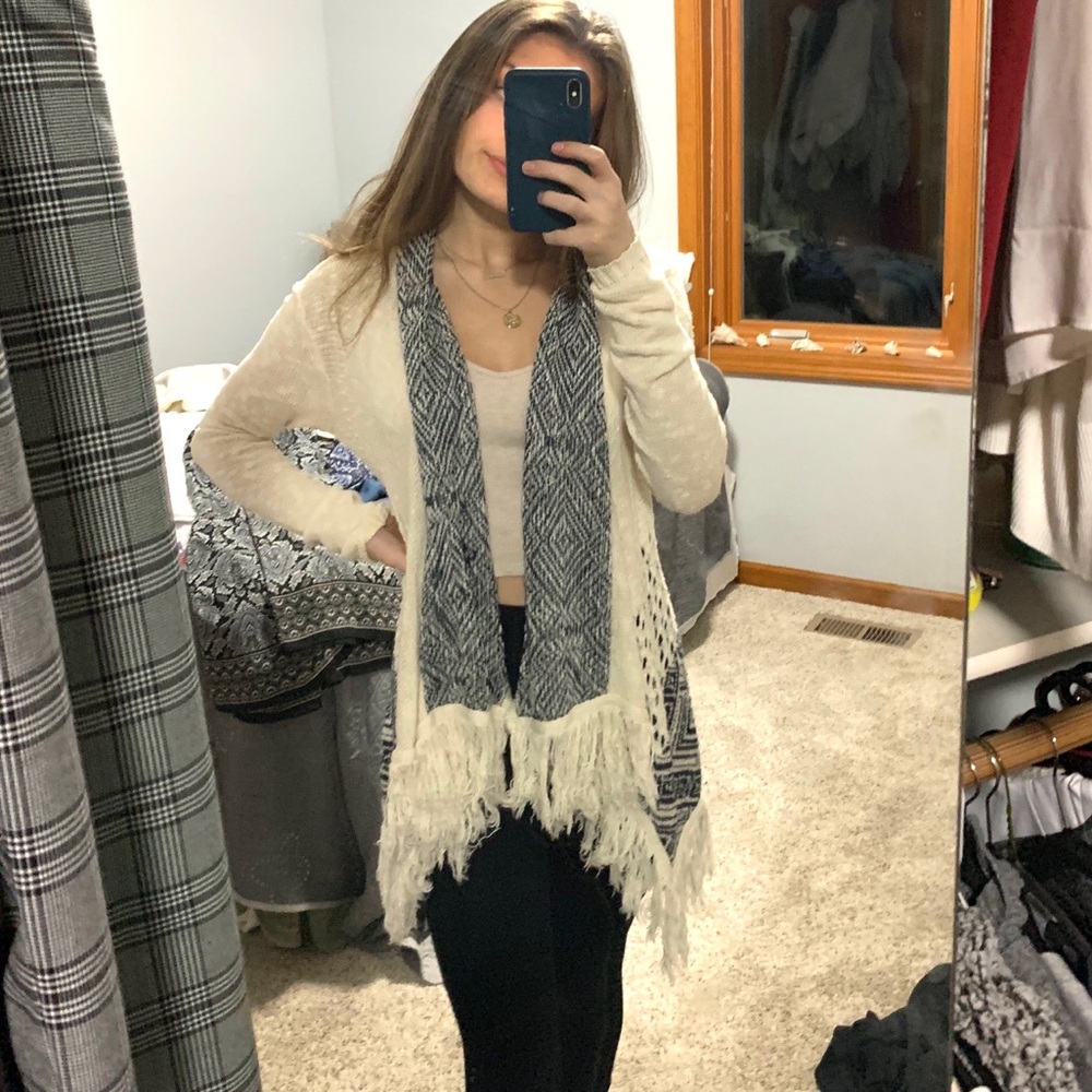 unique boho cardigan